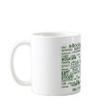 My MS Journal - wordcloud mugs