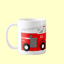 My mug is a FIRE TRUCK mugs