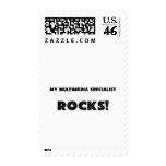 MY Multimedia Specialist ROCKS! Postage