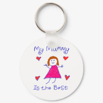 My Mummy is the Best keychains