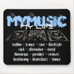 My Music My Life Mousepads