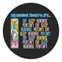 My Musical Theatre Life Stickers stickers