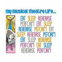 My Musical Theatre Life Womens Lite T-Shirt by Showtune_Nation My Musical Theatre Life Womens Lite T-Shirt