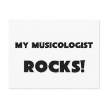 MY Musicologist ROCKS! postcards by professions MY Musicologist ROCKS! postcards
