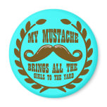 My Mustache Brings all the Girls to the Yard