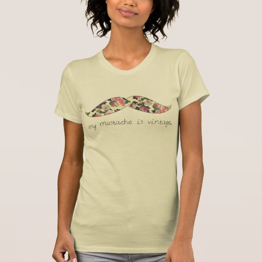 my mustache is vintage t shirts