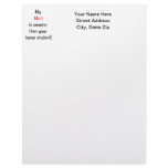 My Mutt is Smarter Personalized Letterhead