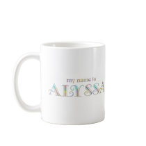 My name is Alyssa Mug