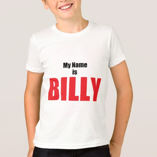 king billy tshirt