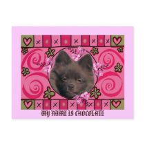 MY NAME IS CHOCOLATE postcards by KABSANNIE MY NAME IS CHOCOLATE postcards