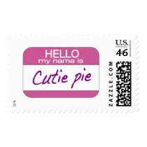 My Name is Cutie Pie postage