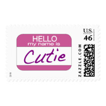 My Name is Cutie Stamp