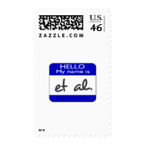 My name is et al postage