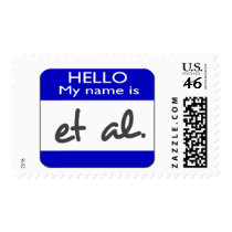 My name is et al postage