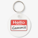 My Name is Gammie keychains