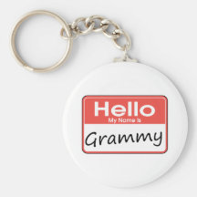 My Name is Grammy Keychain