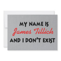 My Name Is James Tillich
