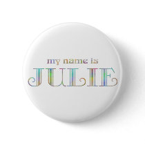 My name is Julie buttons by names_by_willow My name is Julie buttons