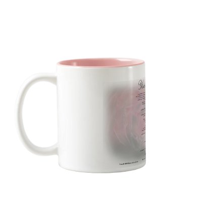 "My name is love" Poetry in Art Mug Design by AVGPhoto