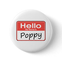 My Name is Poppy buttons by MyGrandparentsRock My Name is Poppy buttons