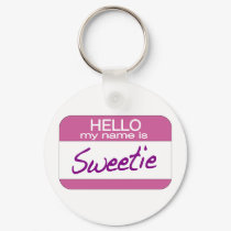 My Name is Sweetie keychains