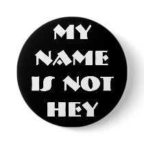MY NAMEIS NOTHEY - Customized buttons