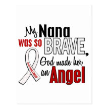 My Nana Is An Angel Lung Cancer Postcards