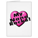 My Nana Rocks cards by CelebrationZazzle My Nana Rocks cards