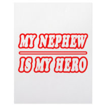 My Nephew Is My Hero Personalized Letterhead