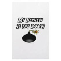 My Nephew Is The Bomb stationery
