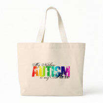 My Nephew My Hero  - Autism Tote Bags
