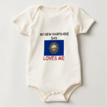 My NEW HAMPSHIRE DAD Loves Me t-shirts