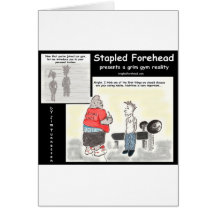 My New Personal Trainer Greeting Card