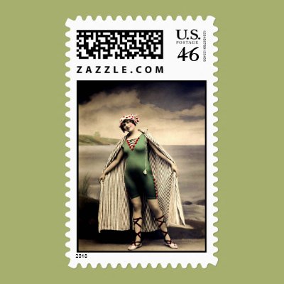 MY New Swimsuit Stamps Zazzle_stamp
