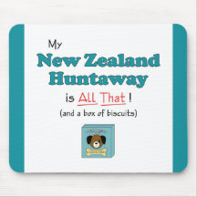 My New Zealand Huntaway is All That! Mousepads