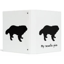 My newfie pics vinyl binder
