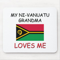 My Ni-Vanuatu Grandma Loves Me mousepads by flagshirt My Ni-Vanuatu Grandma Loves Me mousepads