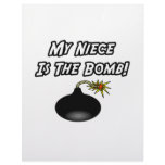My Niece Is The Bomb Letterhead Template