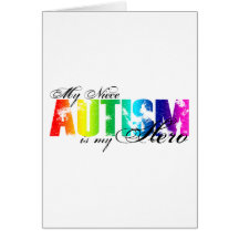 My Niece My Hero - Autism Card