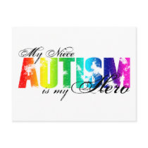My Niece My Hero - Autism Postcards