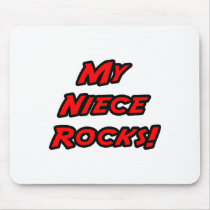 My Niece Rocks mousepads by Niece_Shirts My Niece Rocks mousepads