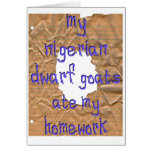 My Nigerian Dwarf Goats Ate My Homework cards