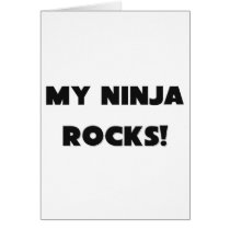 MY Ninja ROCKS! cards