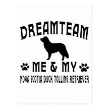 My Nova Scotia Duck Tolling Retriever Dog Post Card