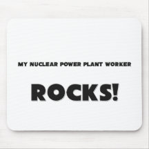 MY Nuclear Power Plant Worker ROCKS! Mouse Mats