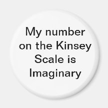 My number on the Kinsey Scale is Imaginary Magnet