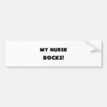MY Nurse ROCKS! Bumper Sticker