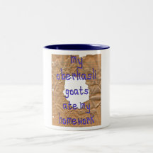 My Oberhasli Goats Ate My Homework Coffee Mug