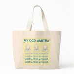 MY OCD MANTRA CANVAS BAG