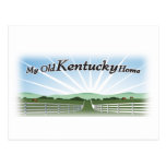 My old Kentucky home postcards